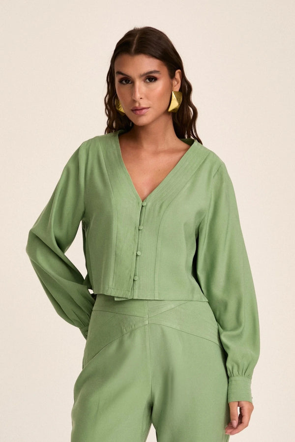 Blusa Pespontos Jordania