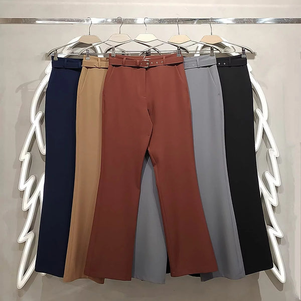 Calça Reta Feminina - Legging de Alta Qualidade